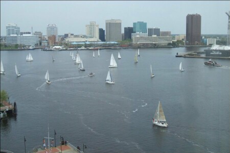 view from the hotel