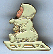 Snowbaby Pin