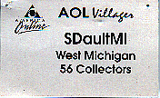 AOL Club Pin