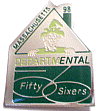 1998 DepartMENTAL 56er's Pin