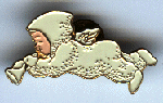 Snowbaby Pin
